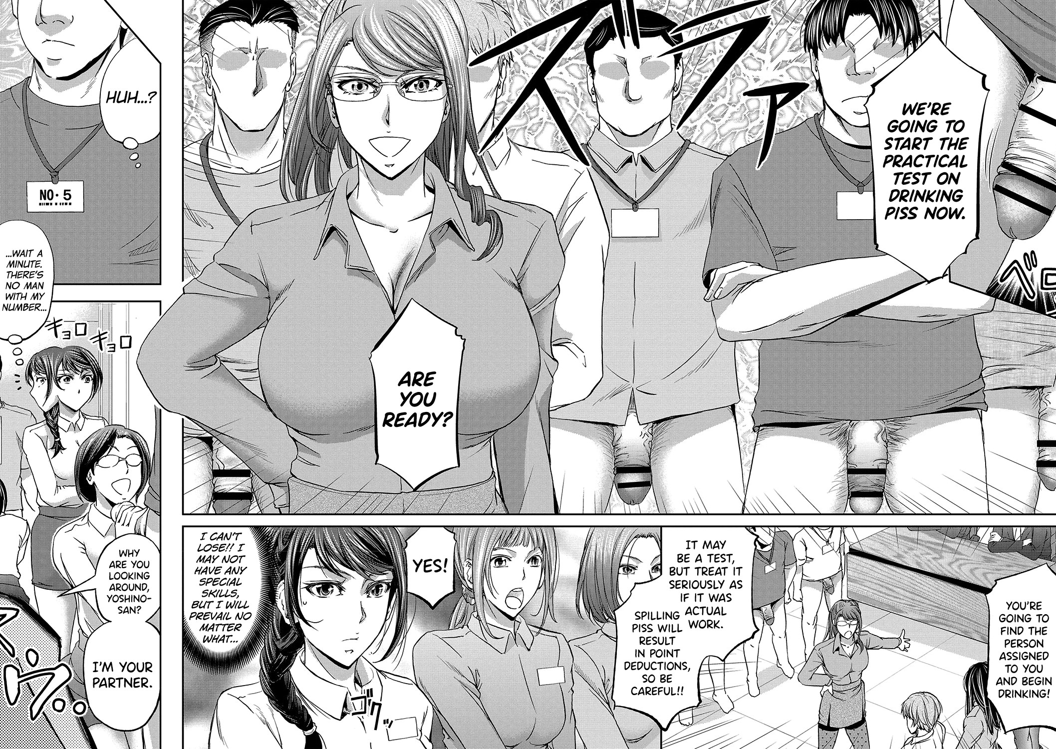 Hentai Manga Comic-The Fate Of a Female Temporary Employee-Chapter 1-9